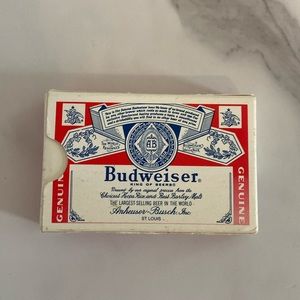 Vintage Budweiser playing cards